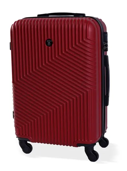 Cestovní kufr bertoo milano - červený xxl