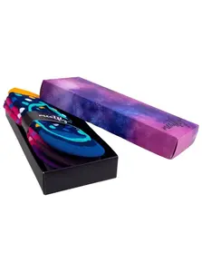 Meatfly ponožky Low Socks Gift Pack Navy / Fuchsia | Fialová | Velikost One Size