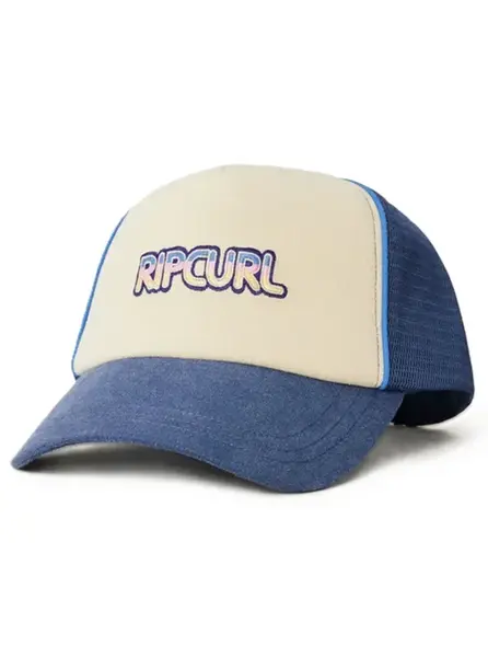 Rip curl kšiltovka Mixed Revival Trucker Dark Blue | Bílá | Velikost One Size | 100% bavlna