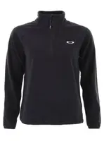 Oakley dámská mikina Ridge 1 Zip Fleece Blackout | Černá | Velikost L