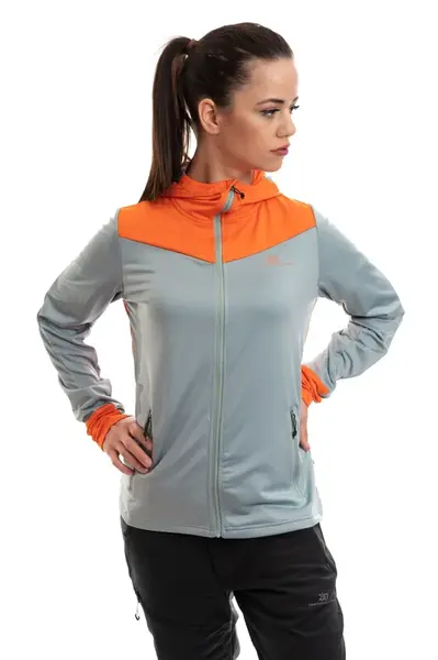 Dámská funkční mikina 2117 vorren tyrkysová m