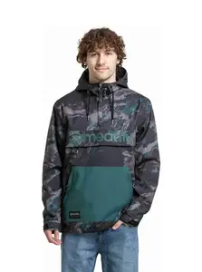 Meatfly pánská street bunda Garen Mossy Botanical | Šedá | Velikost XL