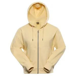 Dámská bavlněná mikina nax olosa žlutá m