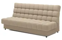 Trojmístná rozkládací pohovka s úložným prostorem clareta - šedá -