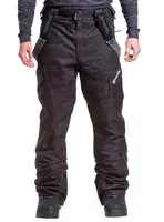 Pánské snb & ski kalhoty meatfly ghost morph černá xl