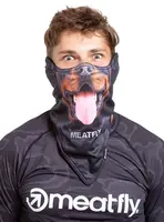 Maska meatfly frosty hnědá one size