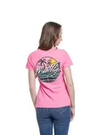 Dámské tričko meatfly shori růžová s