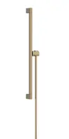Hansgrohe Unica - Sprchová tyč 66 cm, so sprchovou hadicou, kefovaný bronz 24402140
