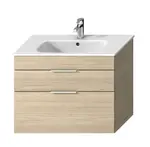 Jika Deep - Skříňka s umyvadlem, 78x42x61 cm, jasan H41J6154025141