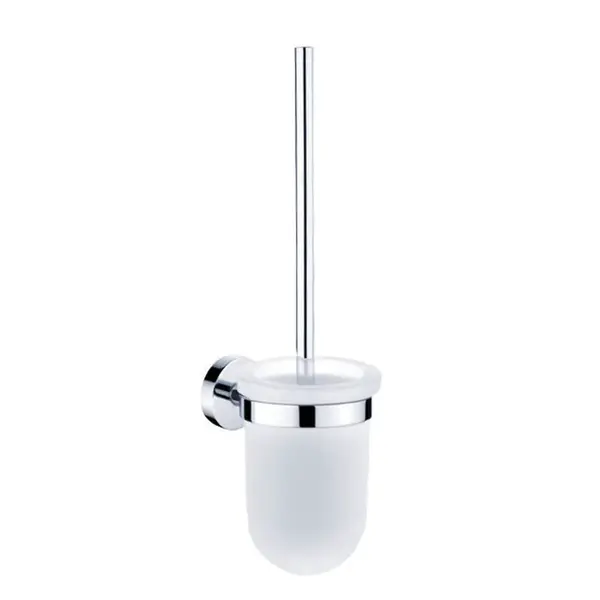 Nimco Unix - WC štětka nástěnná s držákem, matné sklo/chrom UN 13094WN-26