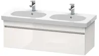 Duravit DuraStyle - Umývadlová skrinka 40x115x45 cm, 1 zásuvka, lesklá biela DS638602222