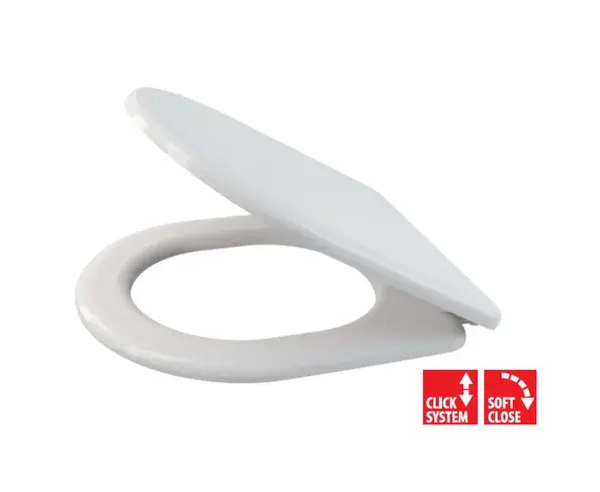 Alcadrain WC dosky - WC doska, duroplast, softclose, biela A66