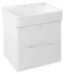 Sapho Mediena - Umývadlová skrinka 56x51x49 cm, biela mat MD060