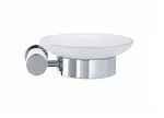Duravit D-Code - Mydlovnička s držiakom, pravá, mliečna sklo/chróm 0099181000