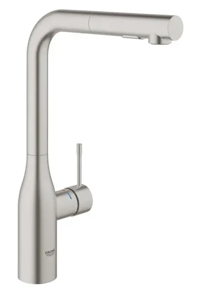 Grohe Essence - Dřezová baterie s výsuvnou sprškou, supersteel 30270DC0