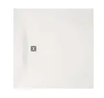 Duravit Sustano - Sprchová vanička, 100x100 cm, DuraSolid, matná bílá 720275740000000