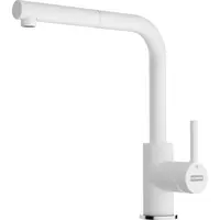 Franke Lina - Dřezová baterie FS 3235.094, s výsuvnou koncovkou, bílá-led 115.0728.485