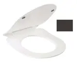 Kludi Resa R - WC sedátko Slim, SoftClosing, QuickRelease, matná černá 23WCS39