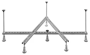Polysan Príslušenstvo - Nosná konštrukcia pre sprchovú vaničku Selma, 900x900 mm FR3596
