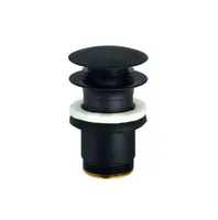 Kludi Príslušenstvo - Odtoková súprava Push-Open, matná čierna 1042639-00