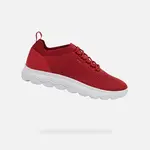Red men's sneakers Geox Spherica - Men's
