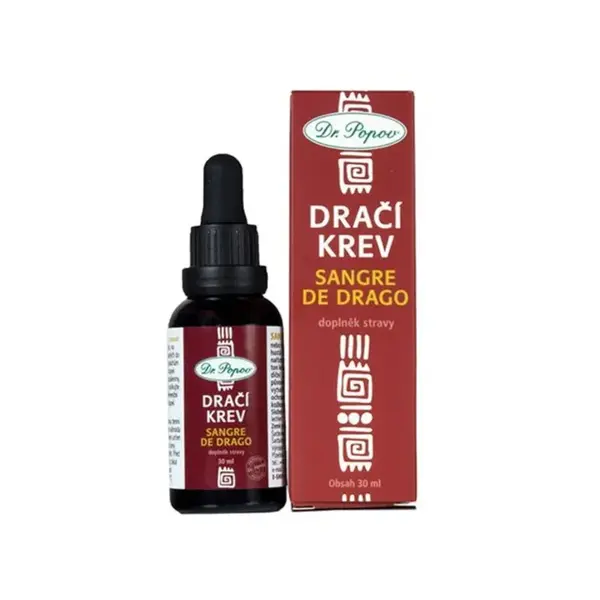 Dr. Popov Dračí krev-Sangre de Drago kapky 30 ml