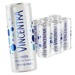Vincentka Přírodní 250ml Plech Multipack 6ks