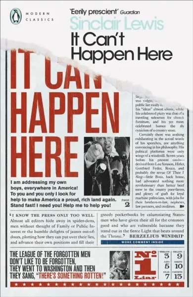 It Can't Happen Here - Sinclair Lewis
