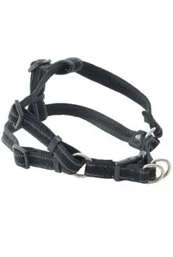 Postroj Buster Airmesh reflexní L 25mm černý