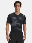 Pánské tričko Under Armour UA HG Armour Printed SS-BLK - Pánské