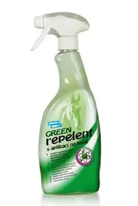 Repelent s aplikací na koně Green 750ml