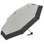 Dámský skládací deštník Maciej, šedo-černý
