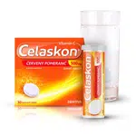 Celaskon červený pomeranč 500 mg 30 šumivých tablet