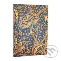 Paperblanks - týždenný diár Morris Windrush 2026 (flexi, midi, horizontálny, elastické zatváranie)