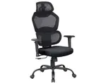 Kancelářská židle Air-Plus, černá látka