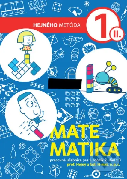 Matematika 1 - Pracovná učebnica II. diel (Hejného metóda) - kniha z kategorie 1. stupeň