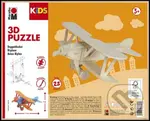 3D Puzzle - Bi-plane - puzzle z kategorie 3D puzzle