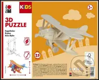 3D Puzzle - Bi-plane - puzzle z kategorie 3D puzzle