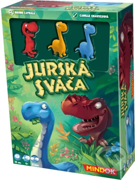 Jurská sváča - Bruno Cathala - hra z kategorie Vzdělávací hry