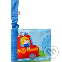 Textilná kniha pre najmenších: Záchranné vozidlá - hra z kategorie Vzdělávací hry