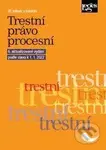 Trestní právo procesní podle stavu k 1. 1. 2022 - Jiří Jelínek - kniha z kategorie Vysoké školy
