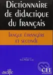 Dictionnaire de didactique du français langue étrangère et seconde - kniha z kategorie Jazykové učebnice a slovníky