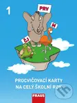 Procvičovací karty na celý školní rok 1 (ČJ, M, Prvouka) - Lenka Syrová