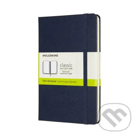 Moleskine - modrý zápisník (malý, čistý)