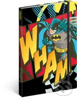 Notes Batman – Wham (linkovaný s gumičkou na uzavření)