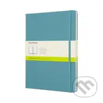 Moleskine - modrozelený zápisník (veľký, čistý)