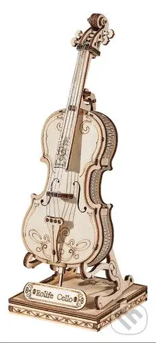 3D dřevěné puzzle Violoncello - puzzle z kategorie 3D puzzle