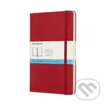 Moleskine - červený zápisník (stredný, bodkovaný)