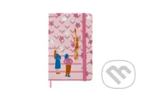 Moleskine - zápisník Sakura - Couple (limitovaná edícia, malý, linajkovaný)