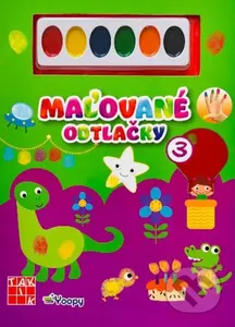 Maľované odtlačky 3 - Kolektív - kniha z kategorie Omalovánky
